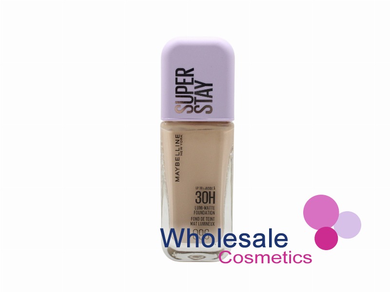 6 x Maybelline SuperStay 30Hr Lumi-Matte Foundation - 096
